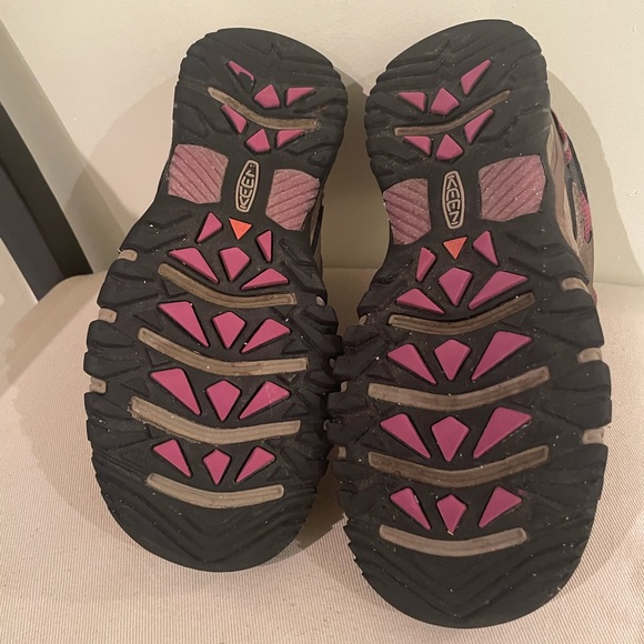 Keen Targhee III Womens Lace Up Waterproof Hiking Shoes Brown Pink Size 7.5 - Picture 10 of 12